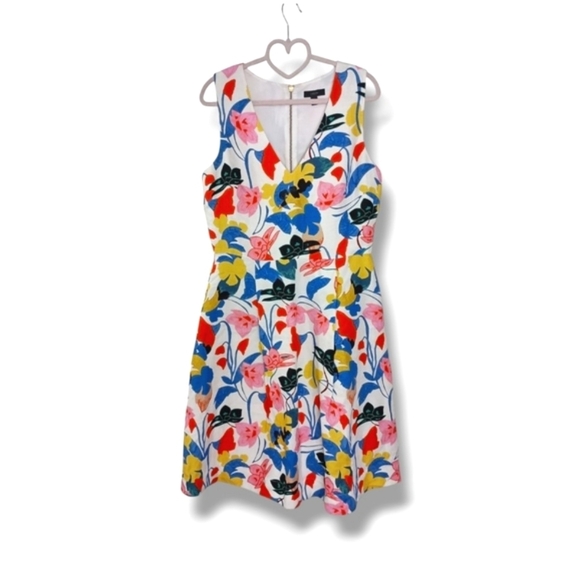 J. Crew Multicolor Floral Dress - Picture 2 of 9